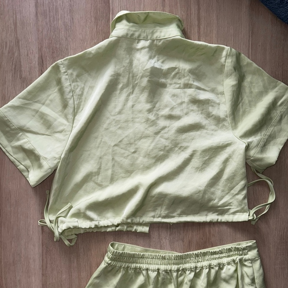 House of Harlow 1960 2 Piece Set Lime Green Sz L - Picture 14 of 16